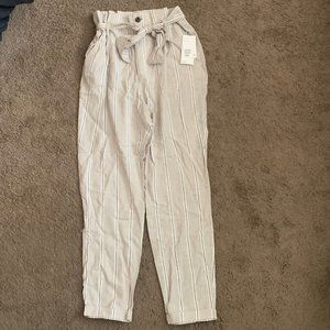 Paper-bag pants